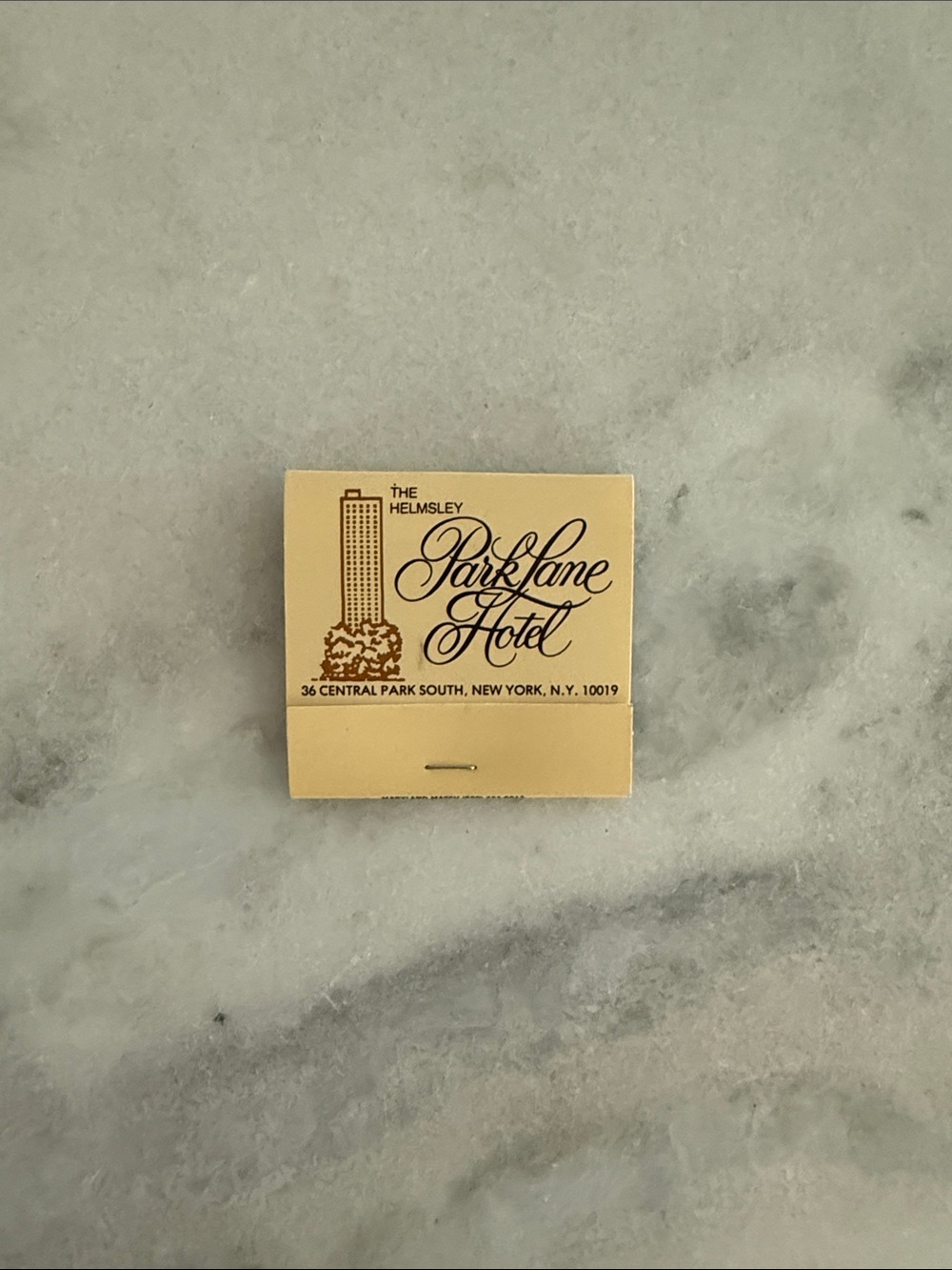 Vintage Park Lane Hotel NY matches